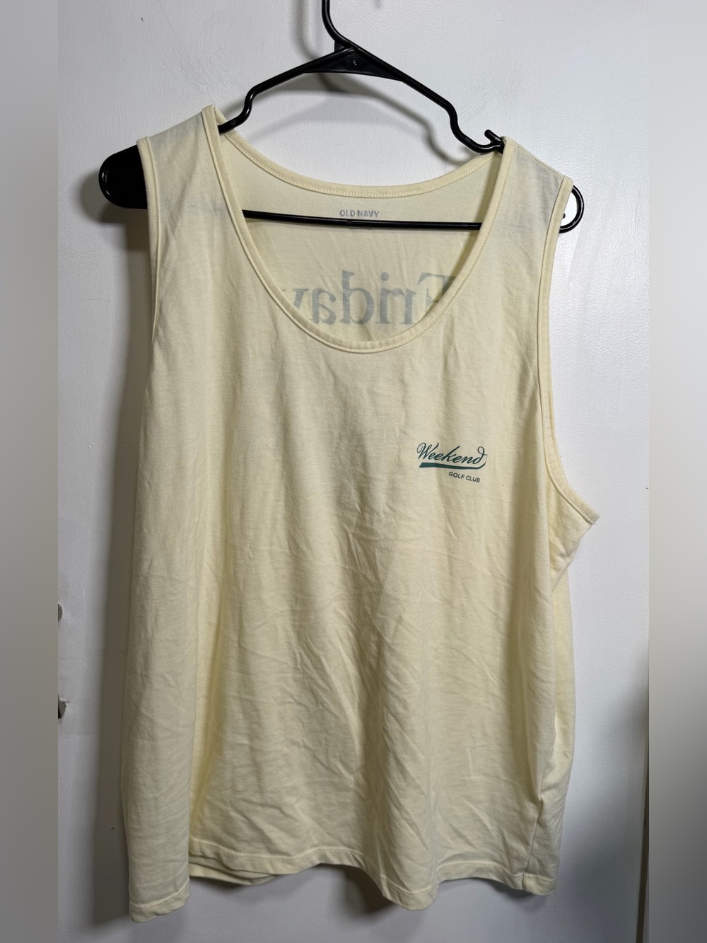 Old Navy Weekend Golf Club Tank Top